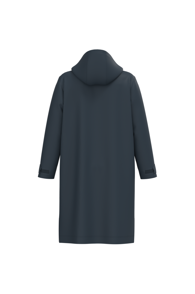 Parka longue doublée sherpa unisexe