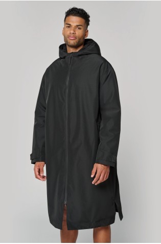 Parka longue doublée sherpa unisexe