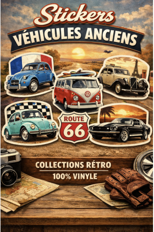 Stickers véhicules anciens | 150 Cover