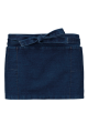 Tablier coton court en denim