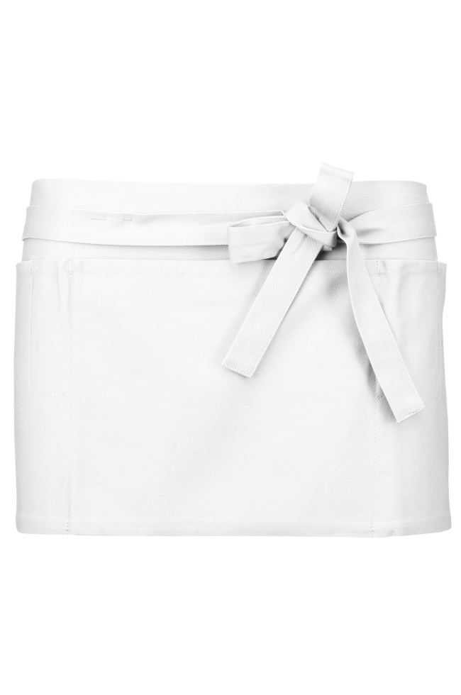 Tablier coton court personnalisable