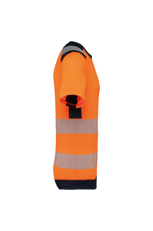 T-shirt de sécurité recyclé manches courtes unisexe