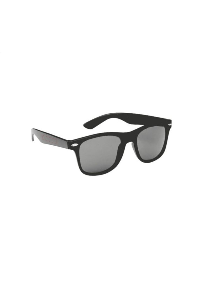 Malibu Matt Black lunettes de soleil personnalisables | 150 Cover