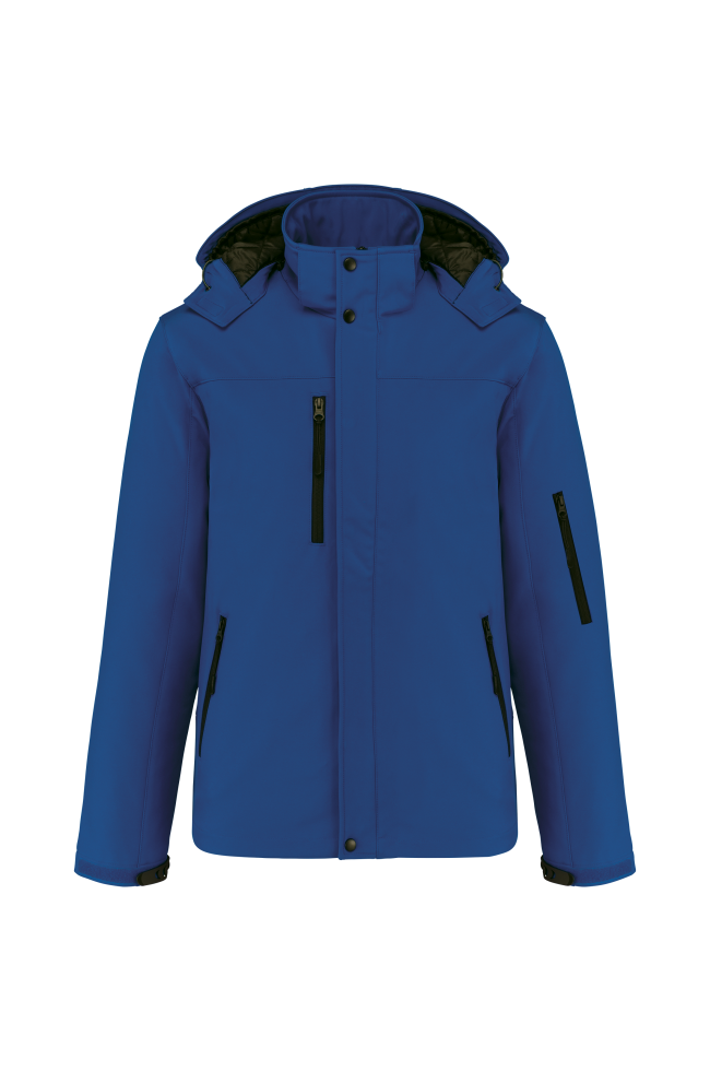 Parka softshell doublée capuche homme personnalisable | 150 Cover
