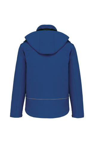 Parka softshell doublée capuche homme personnalisable | 150 Cover