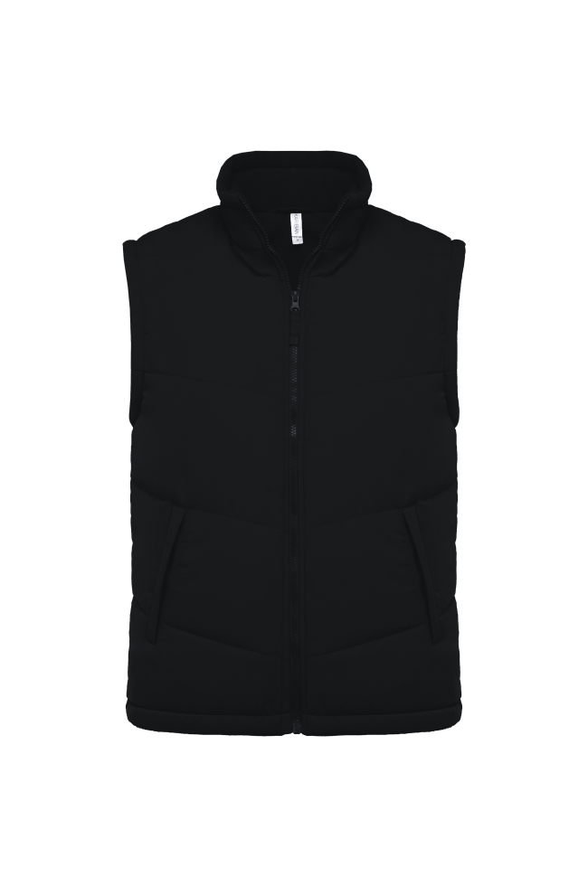 Bodywarmer doublé polaire unisexe