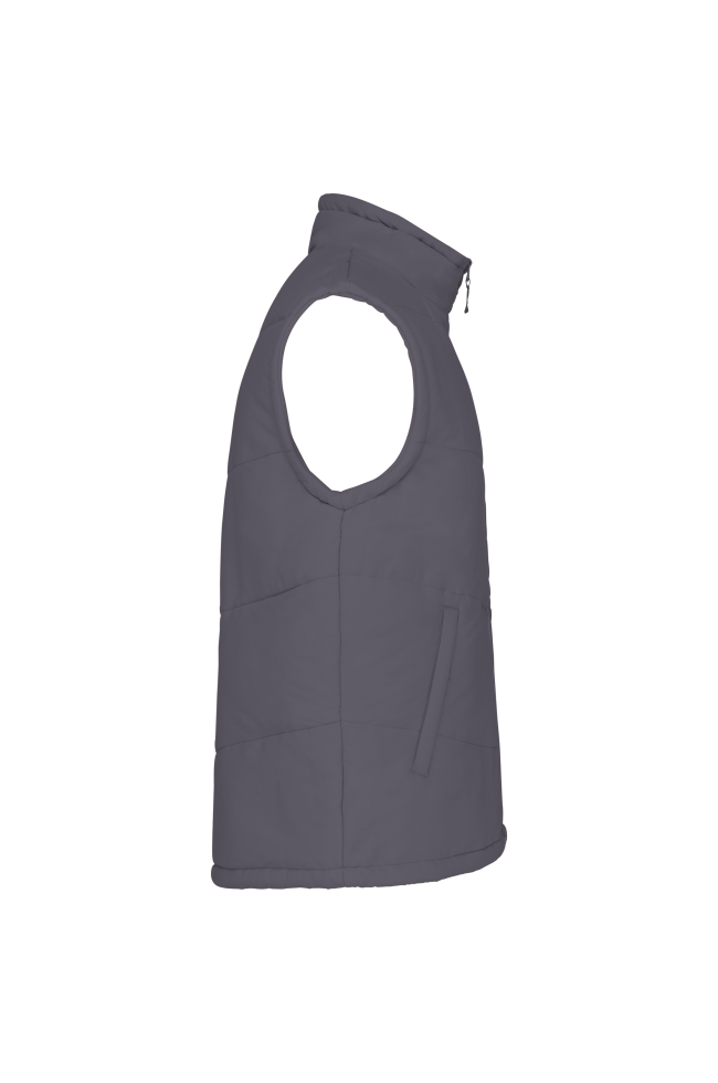 Bodywarmer doublé polaire unisexe