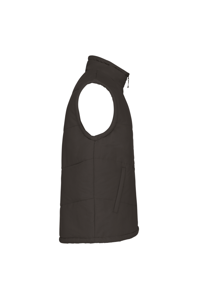 Bodywarmer doublé polaire unisexe