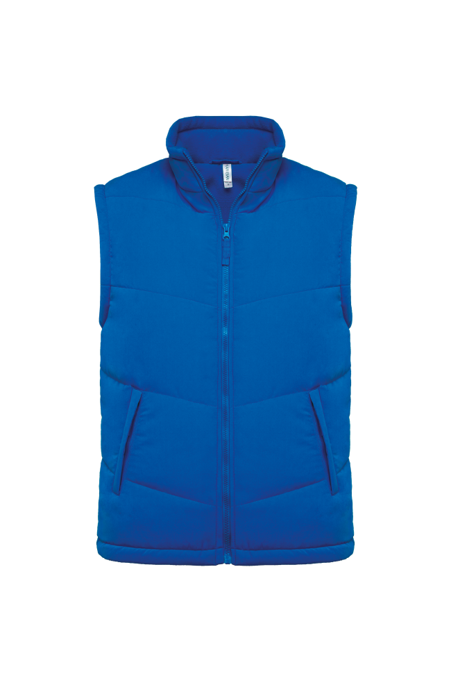 Bodywarmer doublé polaire unisexe