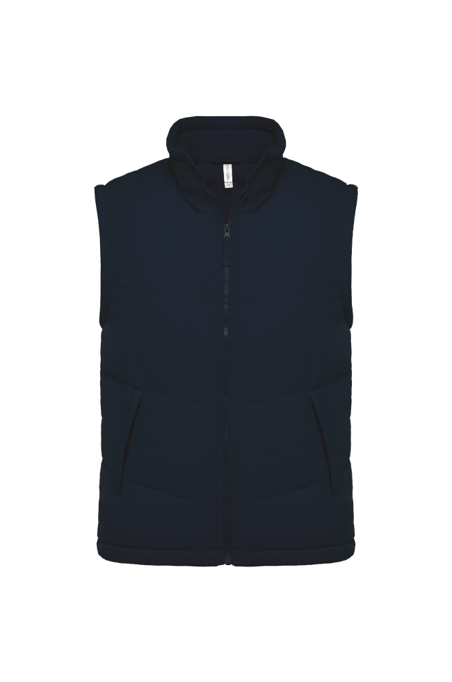 Bodywarmer doublé polaire unisexe