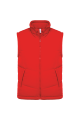 Bodywarmer doublé polaire unisexe