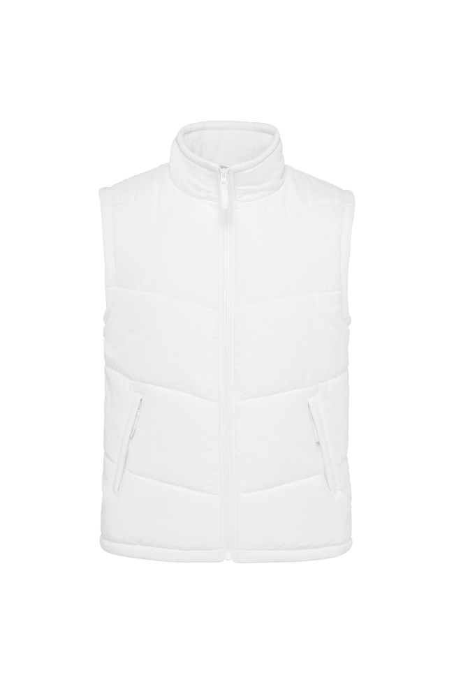 Bodywarmer doublé polaire unisexe