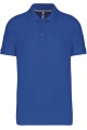 polo manches courtes bleu pour homme