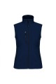 bodywarmer Navy sans manches femme personnalisable