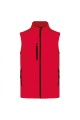 bodywarmer rouge homme personnalisable