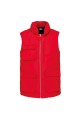 Gilet matelassé rouge