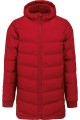 Parka team sports unisexe rouge