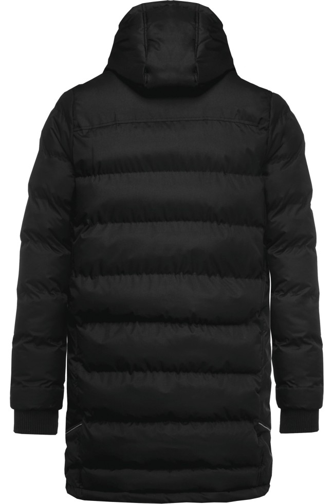 Parka team sports unisexe noir dos