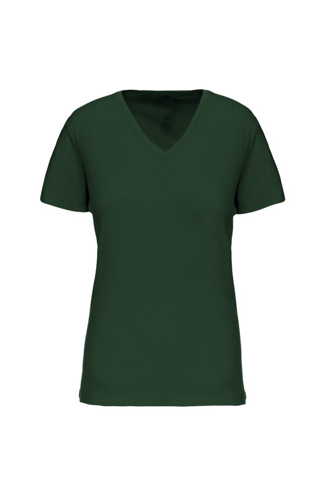 Tee-shirt Femme Bio Col V personnalisable | 150 Cover