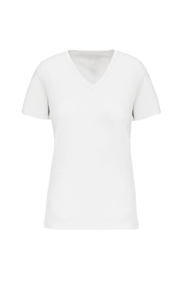 Tee-shirt Femme Bio Col V personnalisable | 150 Cover