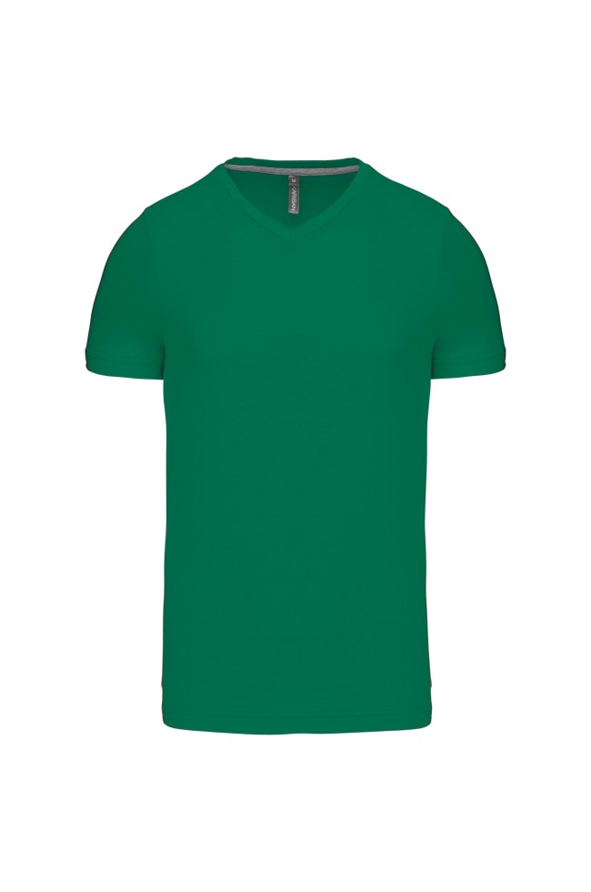 Tee-Shirt Homme Col V personnalisable | 150 Cover