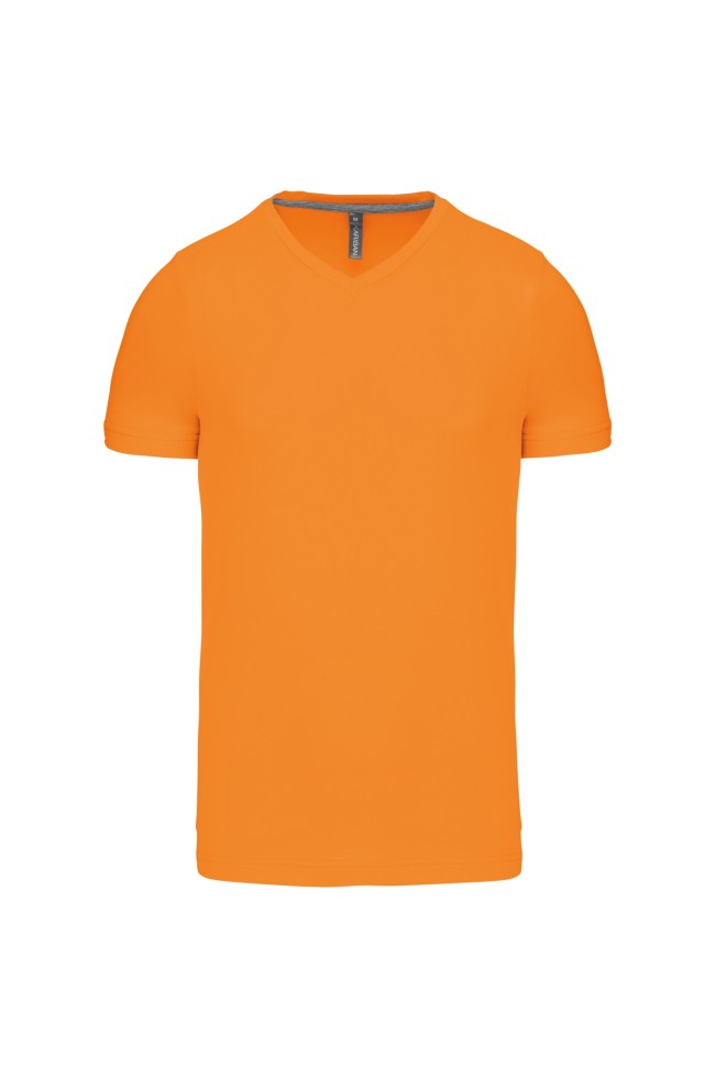 Tee-Shirt Homme Col V personnalisable | 150 Cover