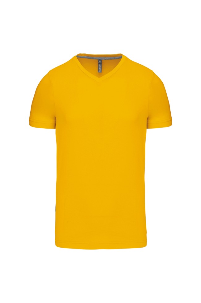 Tee-Shirt Homme Col V personnalisable | 150 Cover