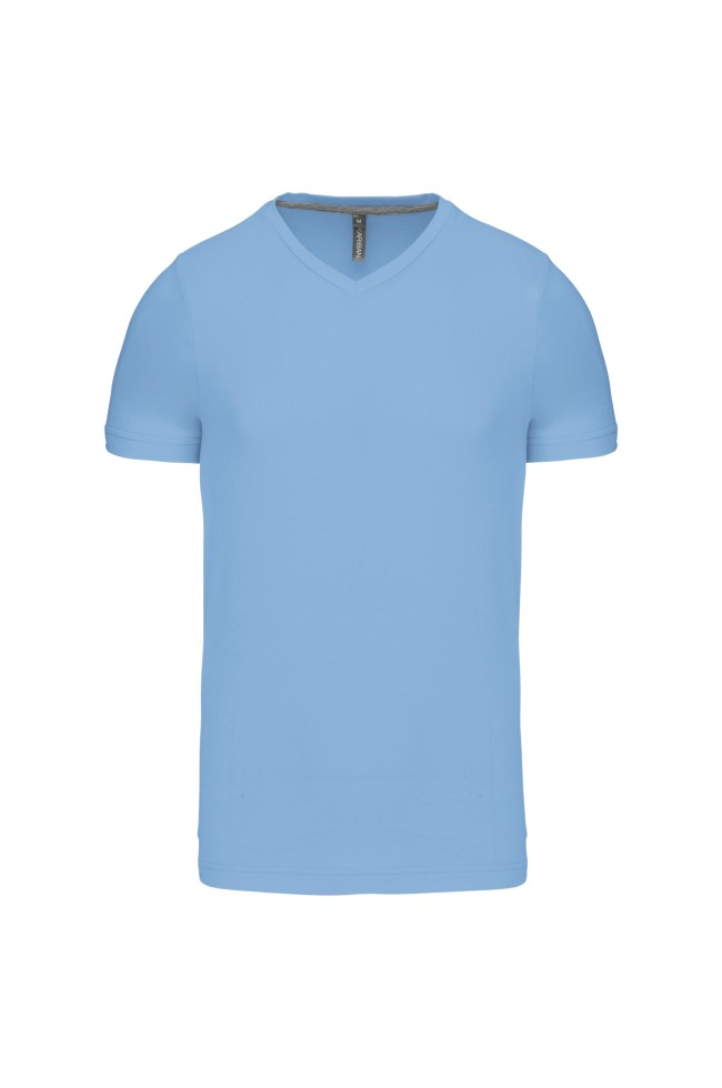 Tee-Shirt Homme Col V personnalisable | 150 Cover