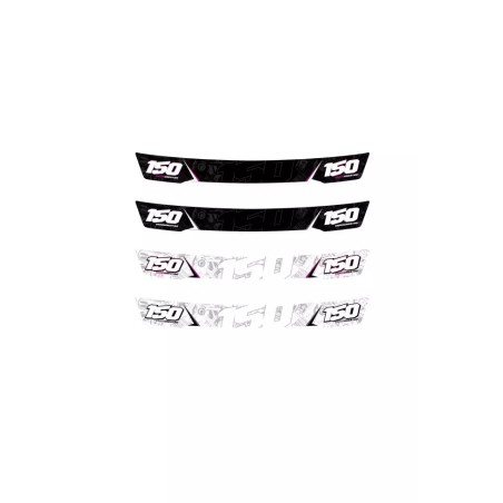 4 Stickers de casque personnalisés