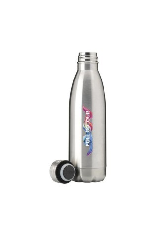 Bouteille Top flask 500 ml Personnalisée grise