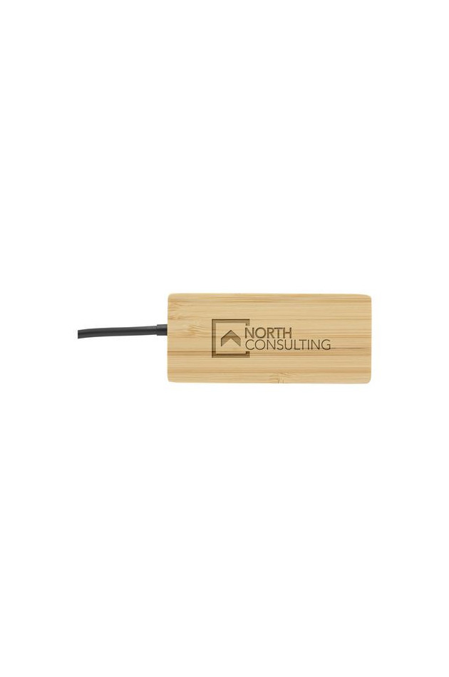 Port USB 2.0 Fira Bamboo Hub | 150 Cover