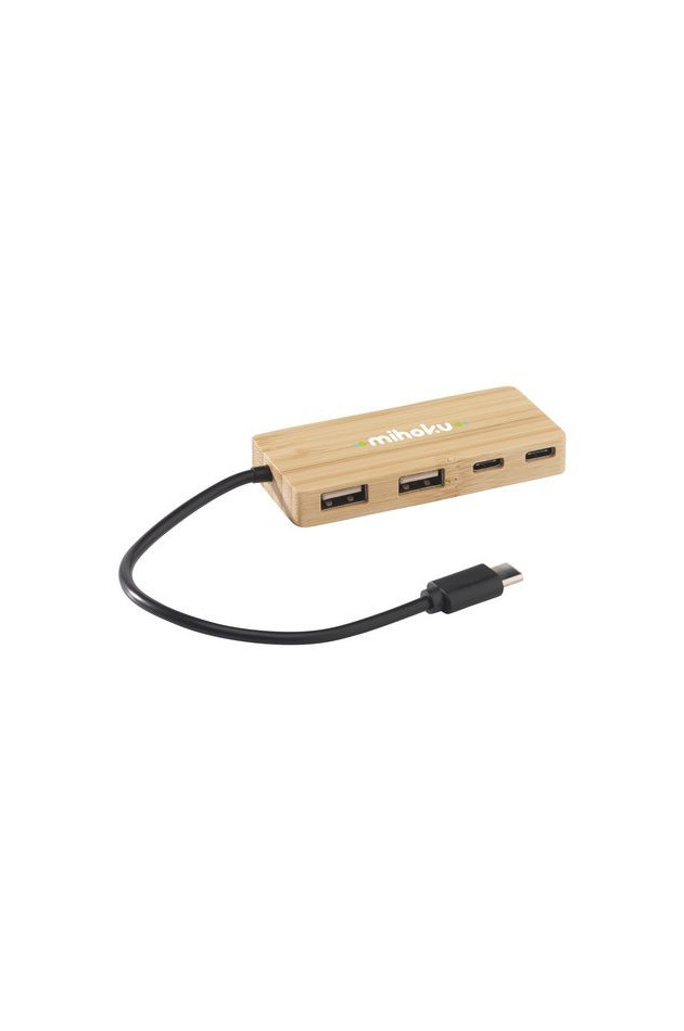 Port USB 2.0 Fira Bamboo Hub | 150 Cover