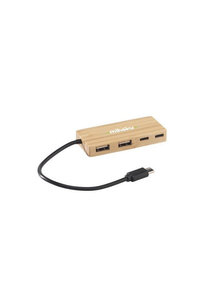 Port USB 2.0 Fira Bamboo Hub | 150 Cover