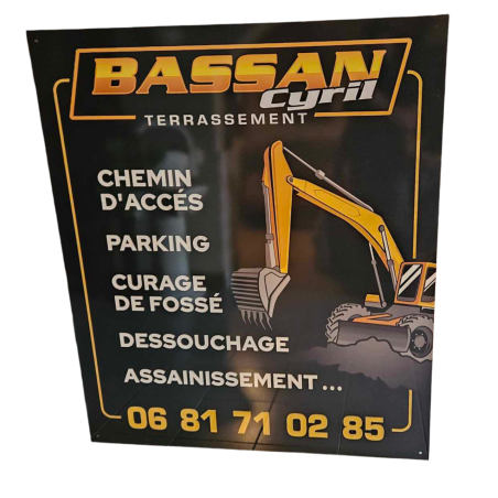 Panneau en Alu Dibond Personnalisé