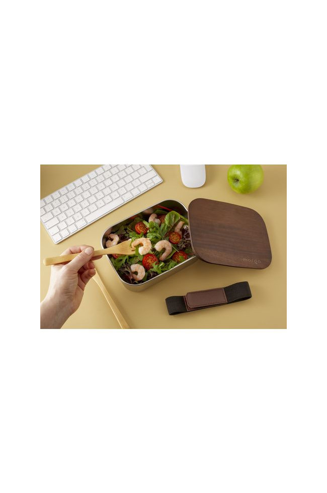 Madera boîte à lunch personnalisable | 150 Cover