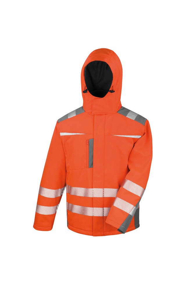 Manteau Softshell Haute Visibilité personnalisable | 150 Cover