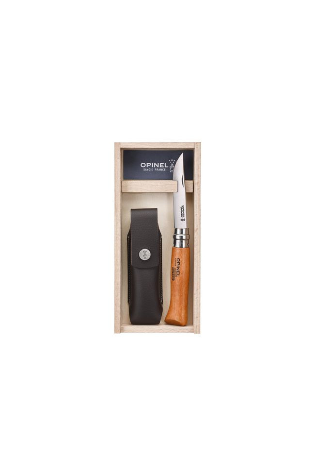 Mini coffret Opinel No 08 Carbon