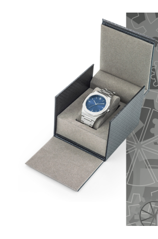 Montre JURA grise