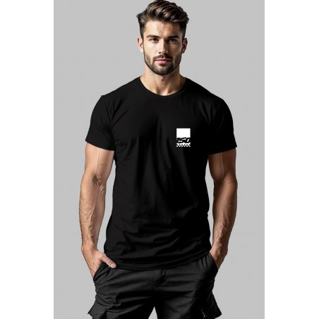TEE-SHIRT UNISEXE GRID WHITE OU BLACK