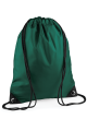 Sac à dos cordelettes Premium personnalisable vert
