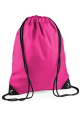 Sac à dos cordelettes Premium personnalisable fushia