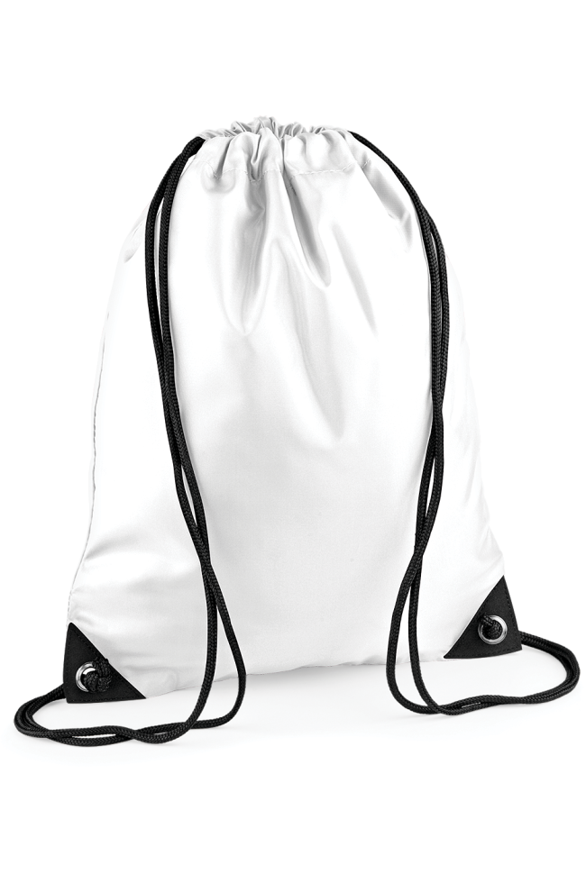 Sac à dos cordelettes blanche
