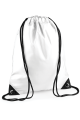 Sac à dos cordelettes blanche
