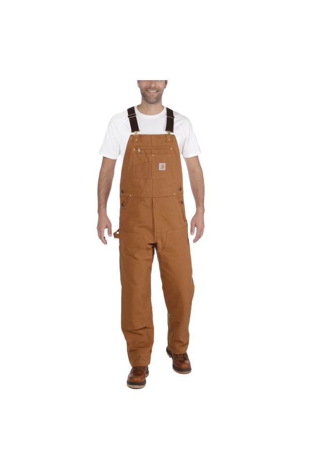 Homme avec salopette CARHARTT