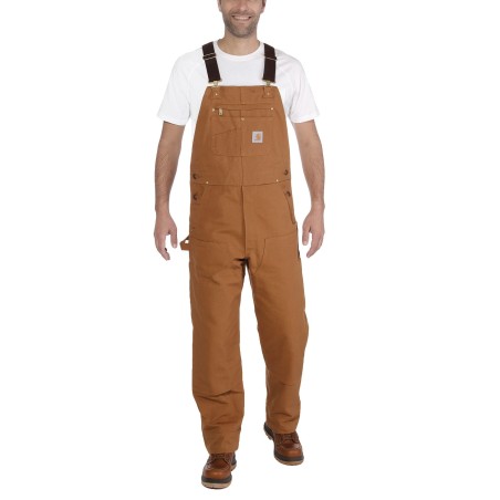 Homme avec salopette CARHARTT