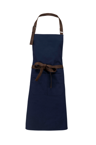 Tablier vintage navy face avant