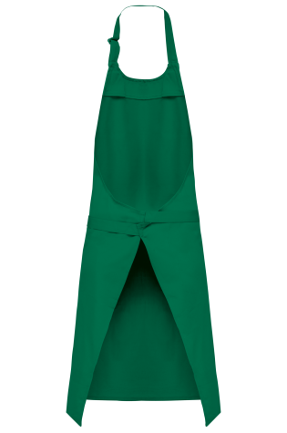 Tablier en coton vert