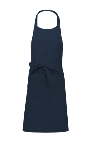 Tablier en coton navy