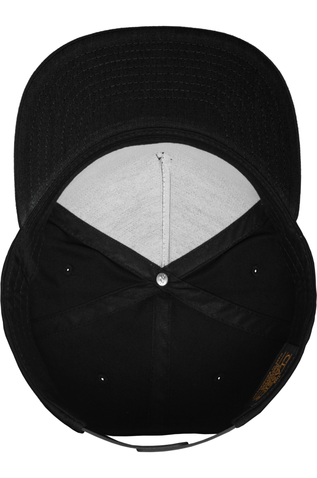 casquette Flexfit Classic 5 Panel Snapback noir