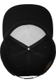 casquette Flexfit Classic 5 Panel Snapback noir